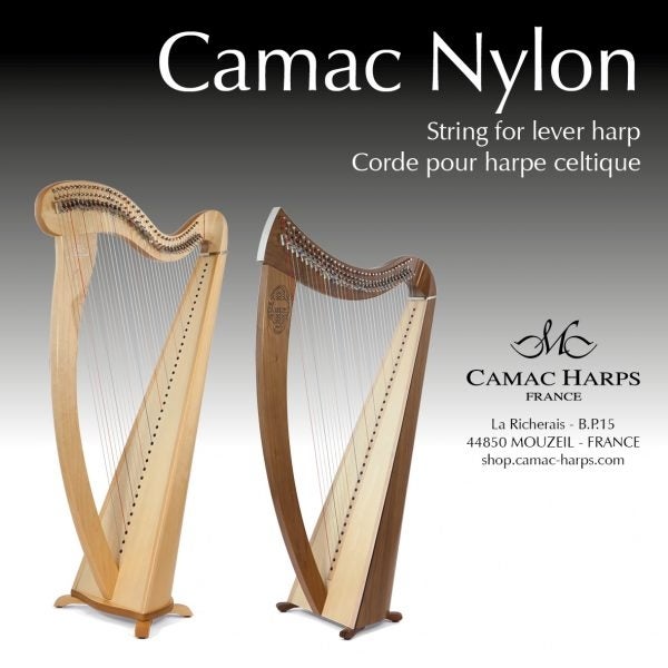 Jeu De 19 Cordes En Nylon Pour Harpe-Lyre – Son Clair Et Durable – Remplacement Qualité Pour Lyres 19 Cordes